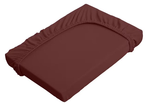 Prestieradlo JERSEY ELASTIC hnedá 90x200 cm