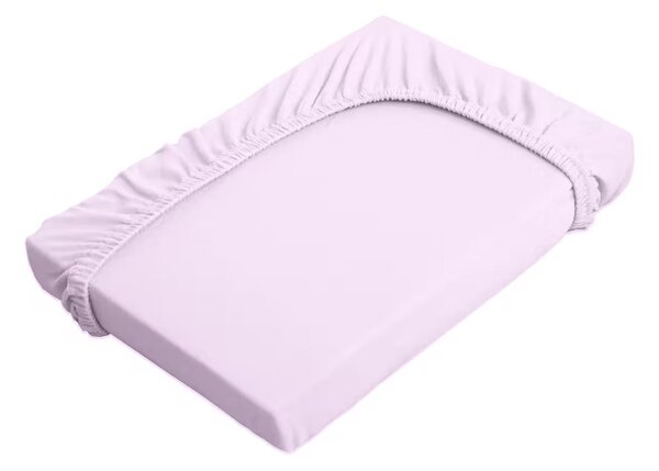 Prestieradlo JERSEY ELASTIC svetlá fialová 90x200 cm