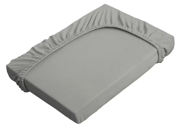 Prestieradlo JERSEY ELASTIC sivá 90x200 cm
