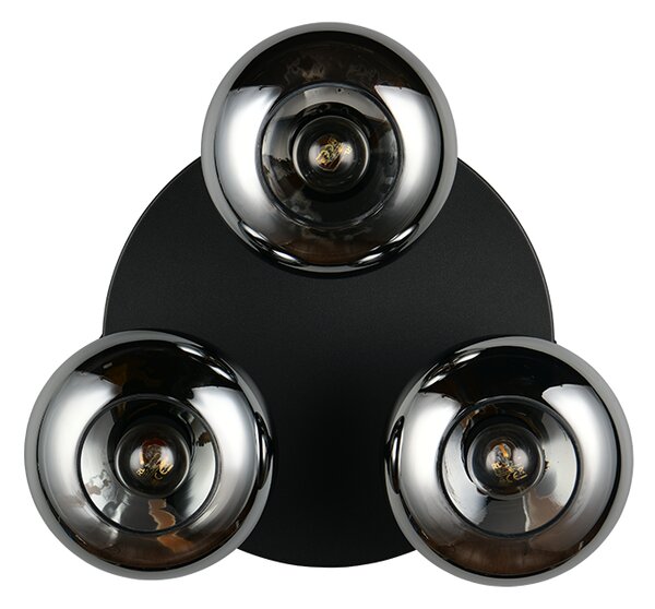 Stropné svietidlo 3x E14 dymová IP20 TRIO Reality DIVINA R66643054
