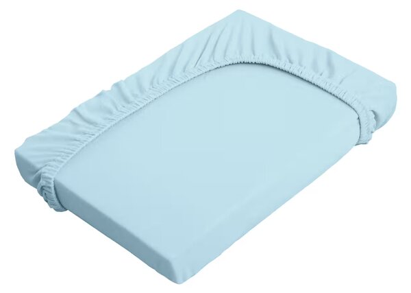 Prestieradlo JERSEY ELASTIC svetlá modrá 60x120 cm