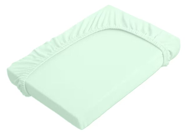 Prestieradlo JERSEY ELASTIC mentolová 90x200 cm