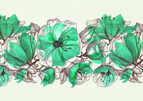 Fototapeta - Kvety (152,5x104 cm)