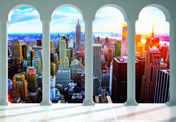 Fototapeta - Pohľad na New York City (152,5x104 cm)
