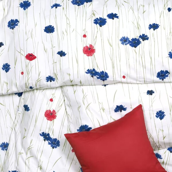 Obliečky SATÉN DESIGN field bežný 1x paplón 140x200 + 1x vankúš 70x90 cm