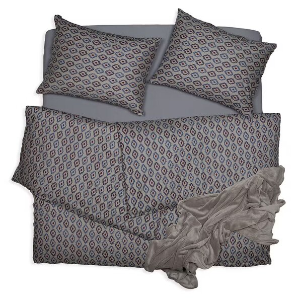 Obliečky KLASIK DESIGN azték bežný 1x paplón 140x200 + 1x vankúš 70x90 cm