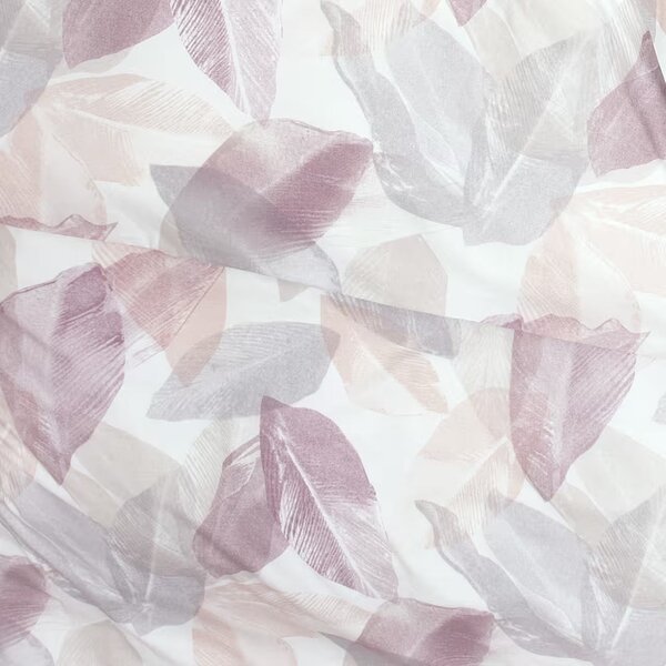 Obliečky KLASIK SOFT listy Štandardný 1x paplón 140x200 + 1x vankúš 70x90 cm