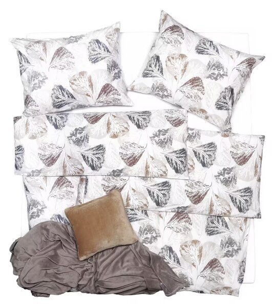 Obliečky KLASIK DESIGN ginko bežný 1x paplón 140x200 + 1x vankúš 70x90 cm