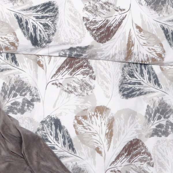 Obliečky KLASIK DESIGN ginko bežný 1x paplón 140x200 + 1x vankúš 70x90 cm