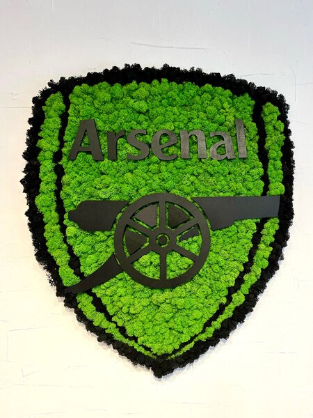 Machové logo - ARSENAL Veľkosť: 57cm x 49cm