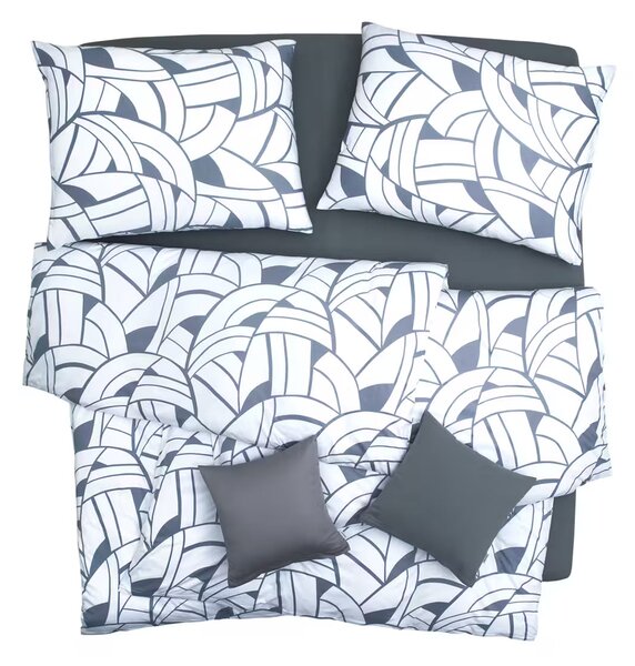 Obliečky ART JERSEY arches bežný 1x paplón 140x200 + 1x vankúš 70x90 cm