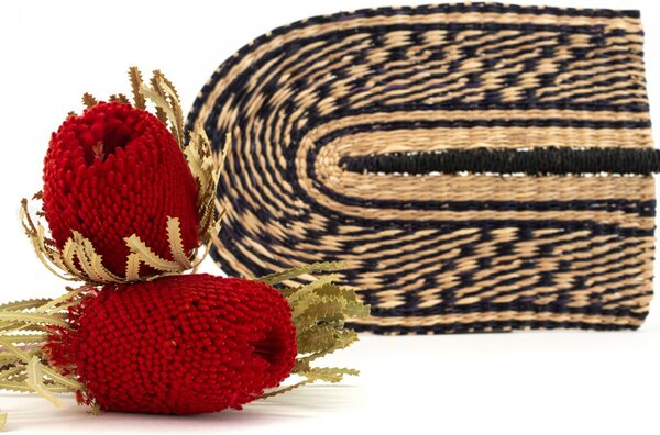 Sušené kvety - Banksia - červená