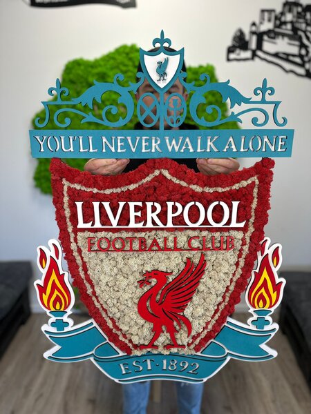 Machové logo - LIVERPOOL Veľkosť: 44x60cm
