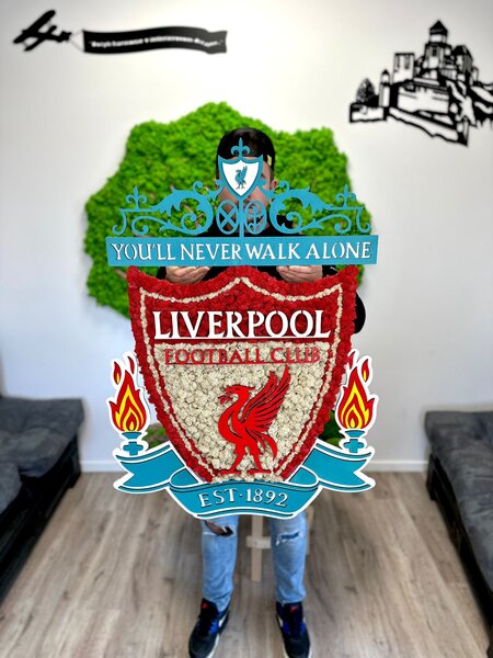 Machové logo - LIVERPOOL Veľkosť: 44x60cm