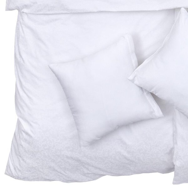 Obliečky ELEGANT PLUS royal biela bežný 1x paplón 140x200 + 1x vankúš 70x90 cm