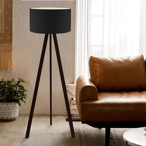 ASIR Stojacia lampa AYD-2653 čierna