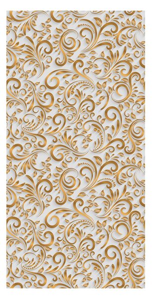Tapeta - 3D ornamenty, biele