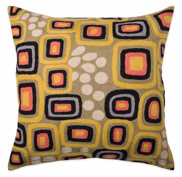 Dekoračný návlek ART WOOL secesia 45x45 cm