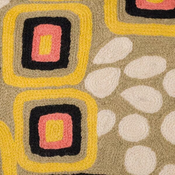 Dekoračný návlek ART WOOL secesia 45x45 cm
