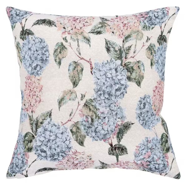 Dekoračný návlek SOFA hortenzia 45x45 cm