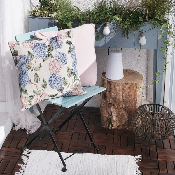 Dekoračný návlek SOFA hortenzia 45x45 cm