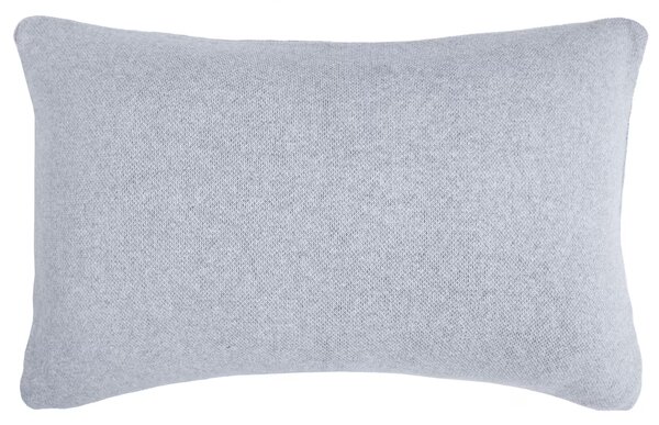 Dekoračný návlek pletený DESIGN elfovia sivá červená 40x60 cm