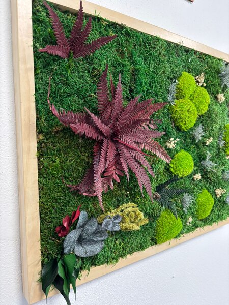 Machový obraz - Paradise II Veľkosť rámu: 40x30cm