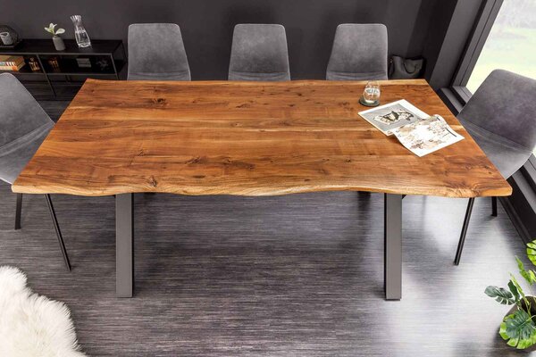 Dizajnový jedálenský stôl Massive X 180 cm akácia
