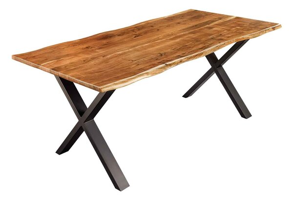 Dizajnový jedálenský stôl Massive X 180 cm akácia