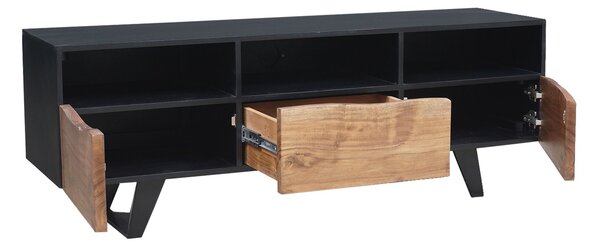 Dizajnový TV stolík Maalik 140 cm akácia