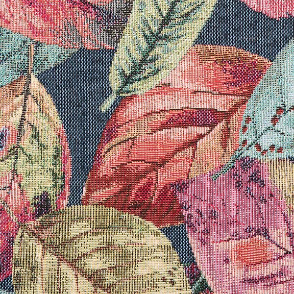 Dekoračný návlek SOFA leaves modrá 45x45 cm