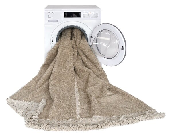 Béžový bavlnený koberec 140x200 cm Duetto Sage – Lorena Canals