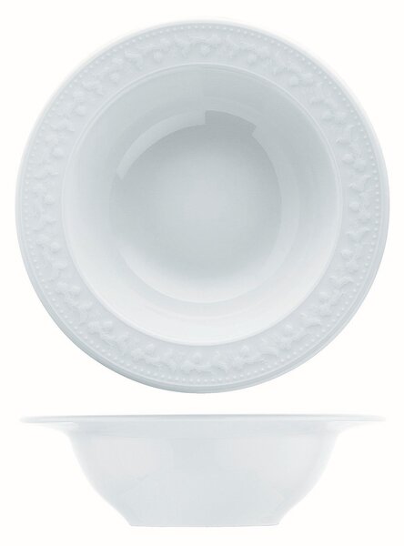 ASIR Porcelánová jedálenská súprava 24 ks RUSTIK LEAF biela