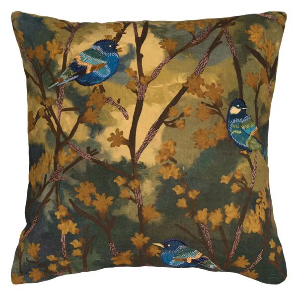 Dekoračný návlek ART NATURE blue birds 45x45 cm