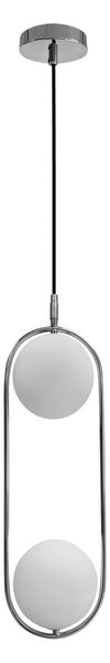 Luster na lanku CORDEL 2xG9/28W/230V lesklý chróm