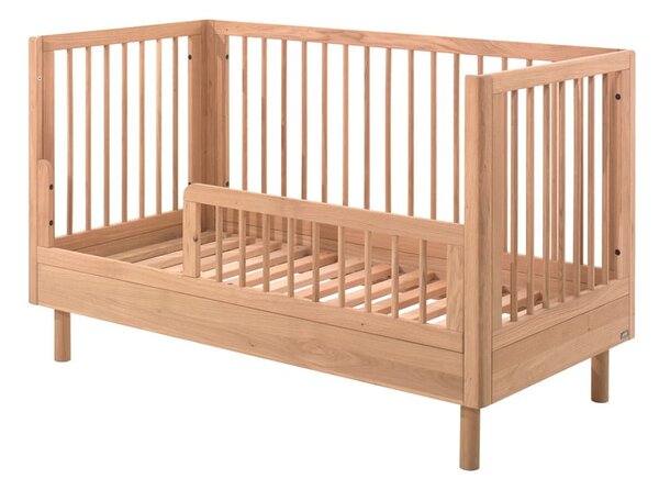 Postieľka z dubového dreva 70x140 cm v prírodnej farbe Forrest – Vipack