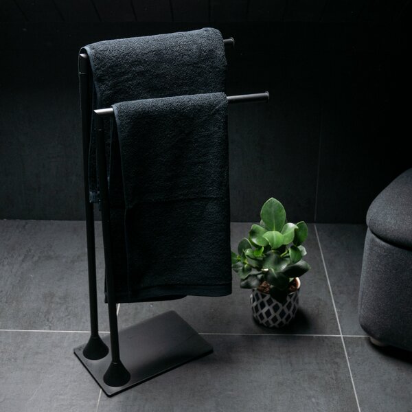 Uterák froté MODAL SOFT čierna 30x50 cm