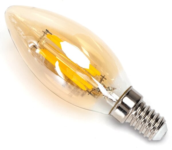 LED Žiarovka FILAMENT C35 E14/6W/230V 2200K - Aigostar