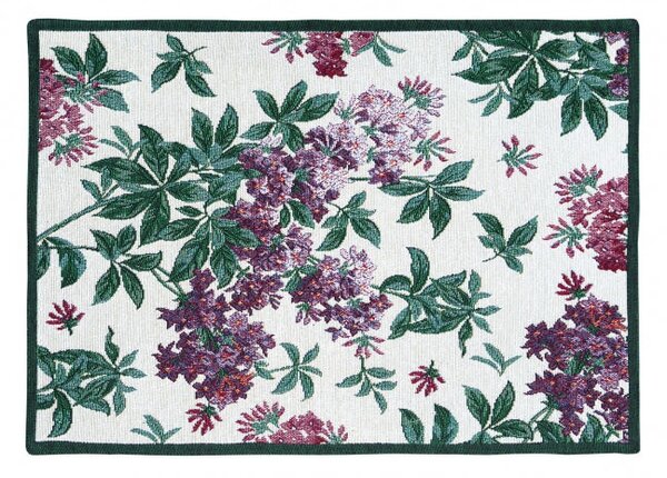 Prestieranie MOTIV listy a kvety 32x48 cm