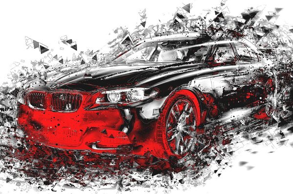 Fototapeta - Auto (147x102 cm)