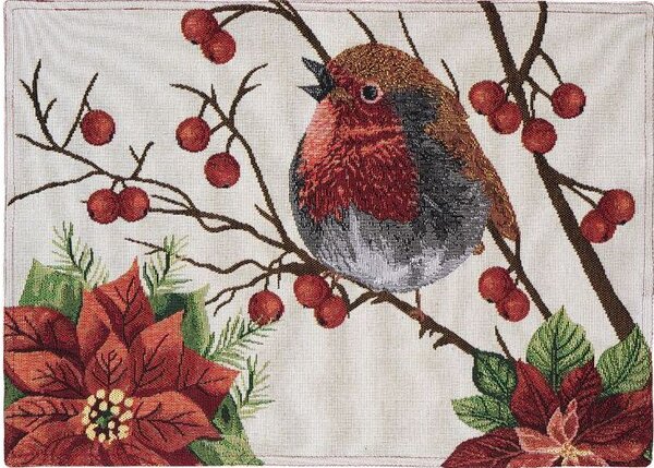 Prestieranie MOTIV vtáčik, hviezda 32x48 cm