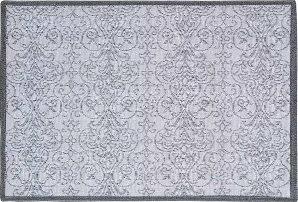 Prestieranie MOTIV LUREX ornament strieborná 32x48 cm