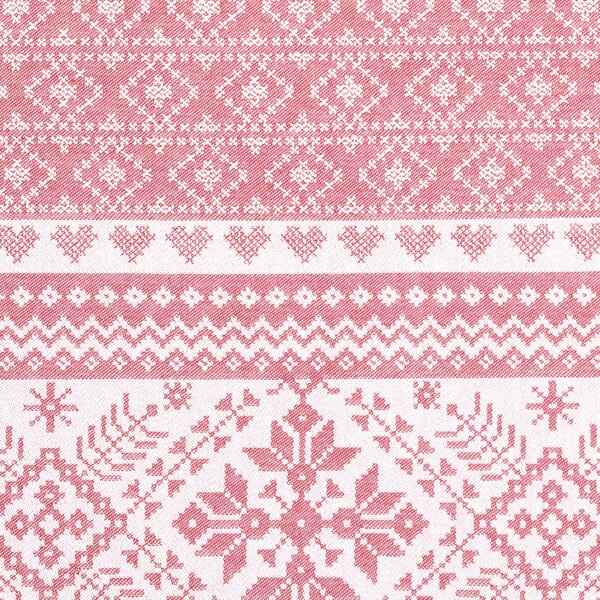 Utierka DESIGN nordic červená 50x70 cm