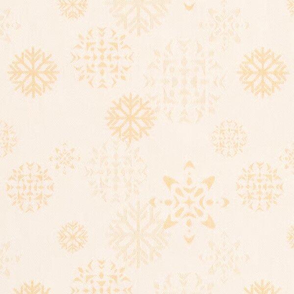 Utierka DESIGN vločky zlatá 50x70 cm