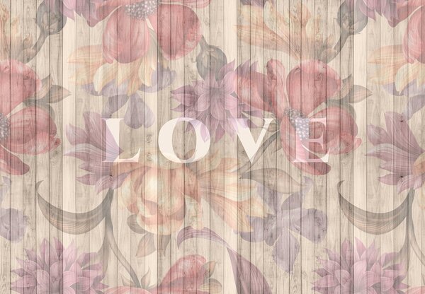 Fototapeta - LOVE (147x102 cm)