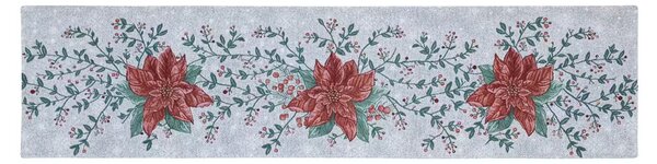 Prestieranie MOTIV vianočná hviezda červená zelená 32x48 cm