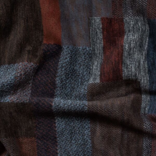 Deka VELURO denim kocka 150x200 cm