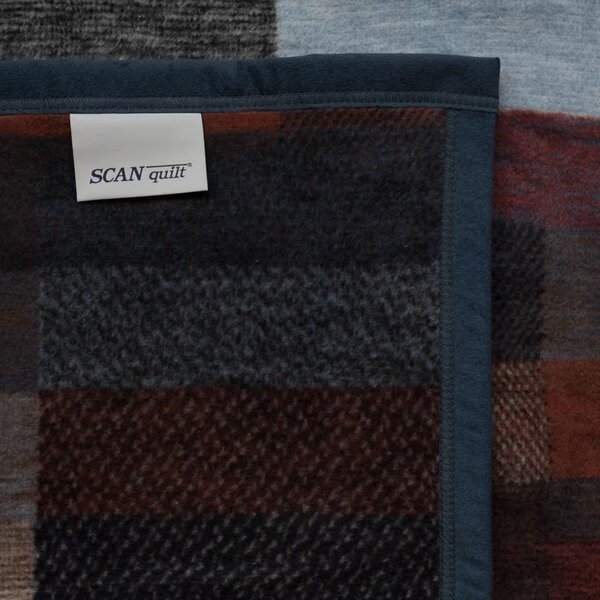 Deka VELURO denim kocka 150x200 cm