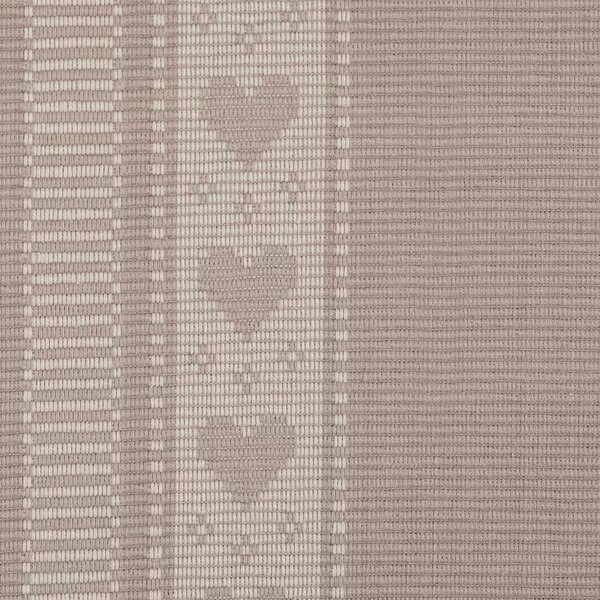 Prestieranie RIB bordúra srdiečka béžová biela 33x45 cm