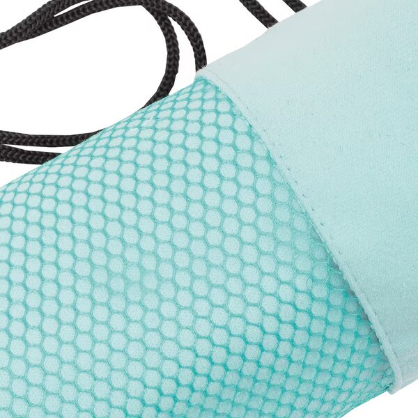 Rýchloschnúca osuška FITNESS BAG aqua 70x140 cm